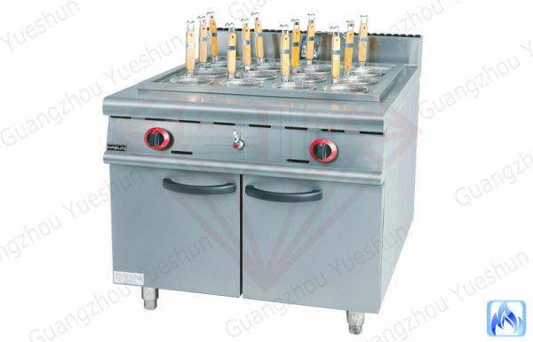 Quality Gas Pasta Cooker With Adjustable Legs , Western Kitchen Equipment for sale