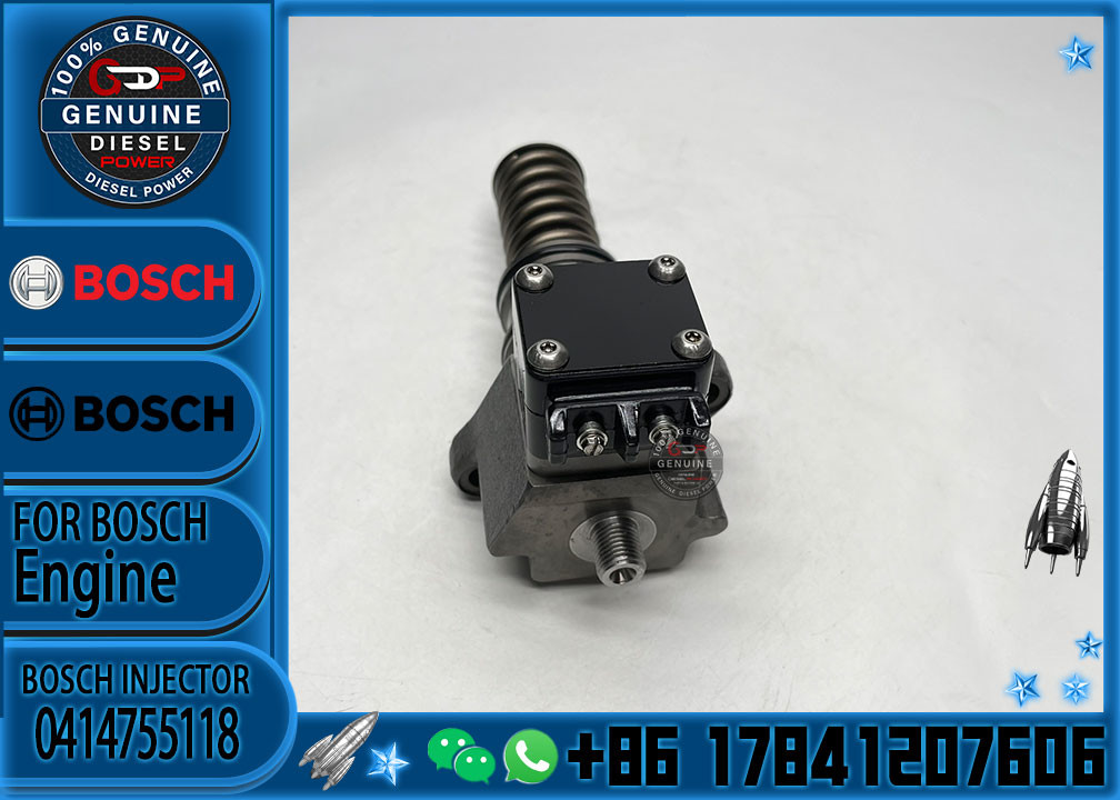 Engine Fuel Injector Nozzle Assy 0414755118 0414755018 10116257 Unit Pump For VOLVO