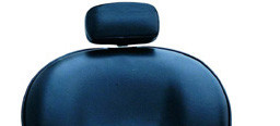 Professional Reclining Salon Barber Chair Classic Style For Hair Shop , Dark Brown