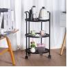 Buy cheap 3 Tier Metal Trolley Cart from wholesalers