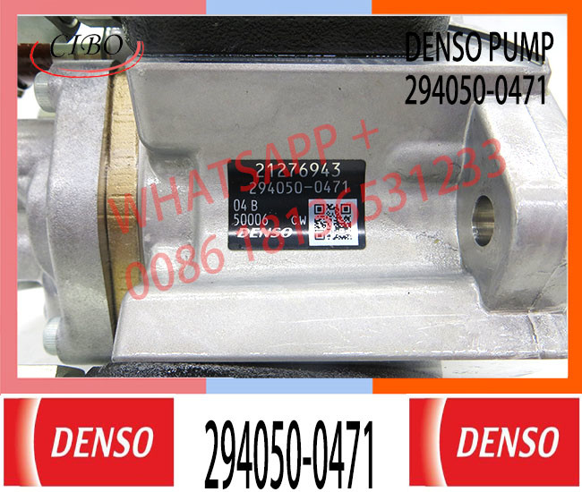 Genuine Diesel Common Rail HP4 Injection Fuel Pump 294050-0451 D28C-001-901 + C For SHANGCHAI Engine
