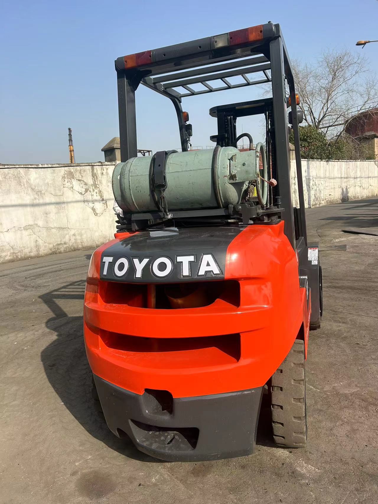 FGZN30 TOYOTA Forklift Used LPG 3 Ton Fork Lifting Machine LPG GAS Japanese Gasoline