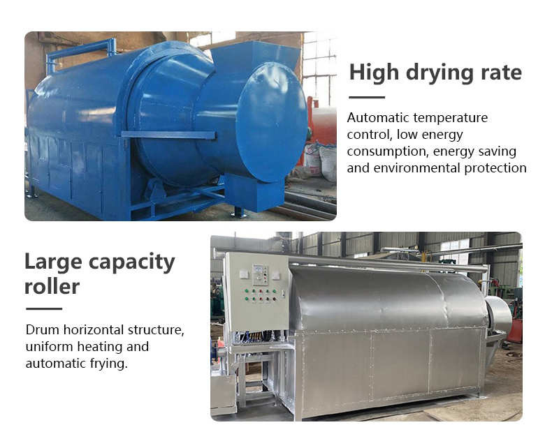 Industrial Roller Wastewater Sludge Dryer Coal Slag Iron Compound Fertilizer Dryer