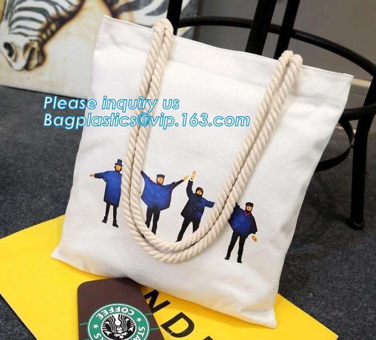 Reusable 100% Cotton Canvas Bag Canvas Tote Bags Convenient Environmentally Grocery Shopping Bags,zipper canvas bag cott