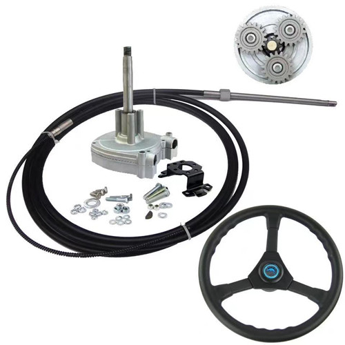 200Hp 19Ft Rotating Outboard Motor Steering System Yacht Engine