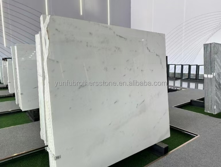Modern Design Atlantic White Marble Stone with Gray Veins from Yunfu Brothers