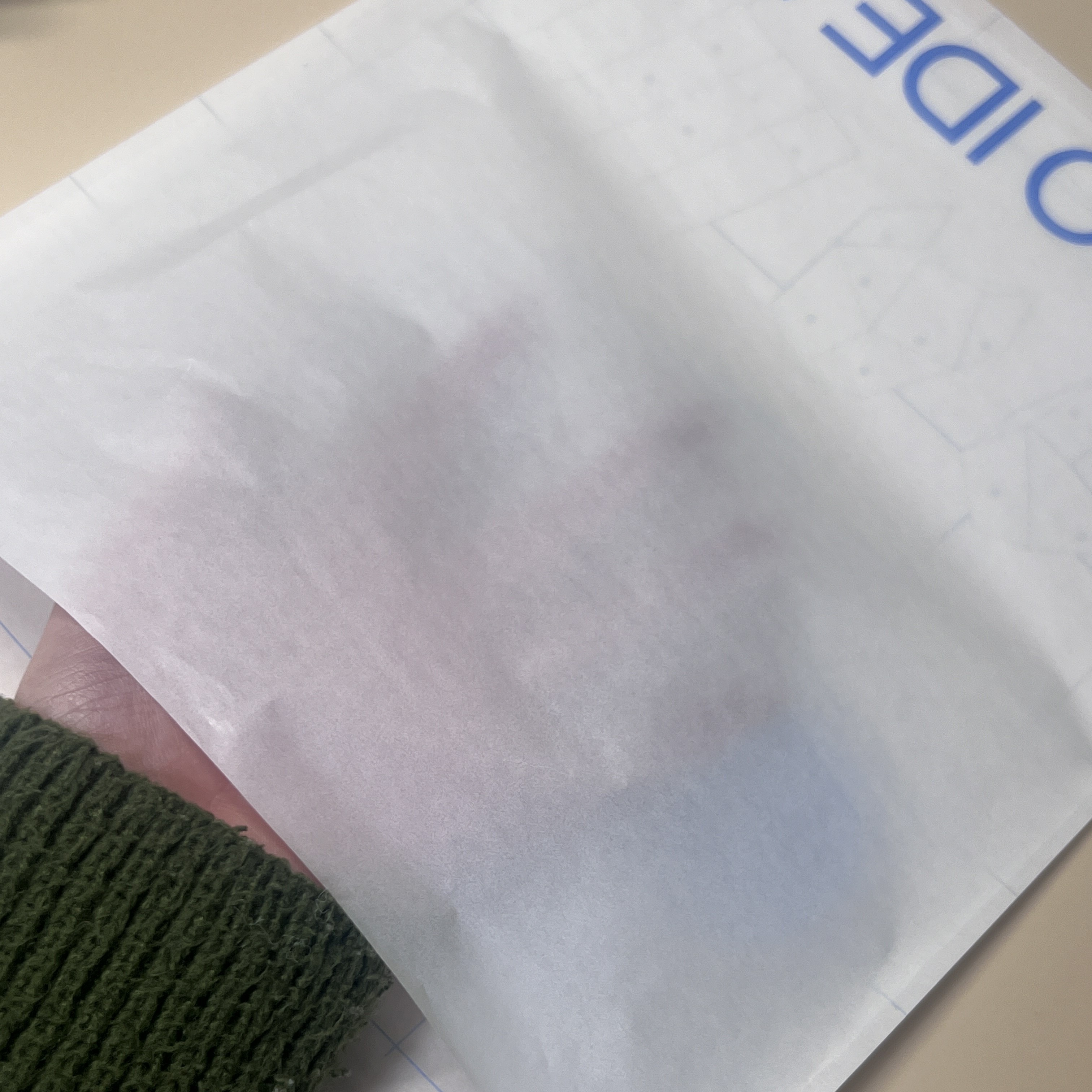 White Translucent Glasin Paper Bag Large Stock For Clothing Packaging