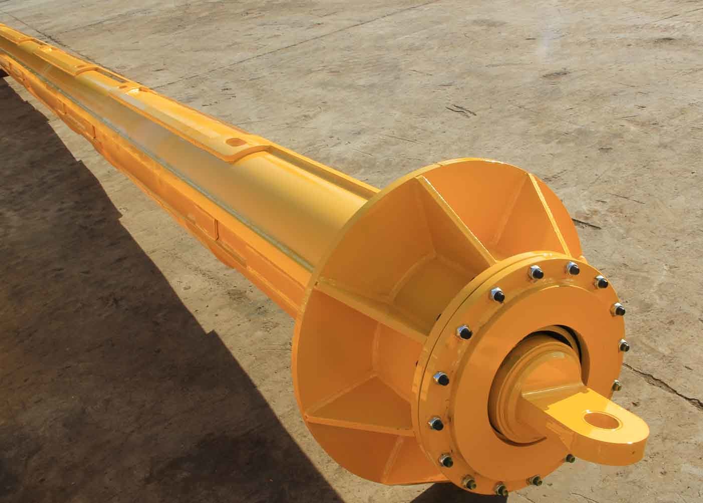 Hot Treatment Forging Kelly Bar Drilling Equipment Rigs Spare Parts Interlocking