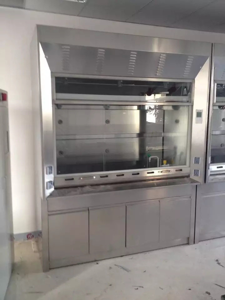 Table Top Laboratory Fume Hood Bench Top Fume Hood Cabinet For Lab 1200mm