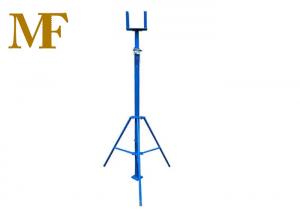 China Fork Head Blue Painted Scaffolding Prop With Steel Tripod For Beam Slab on sale