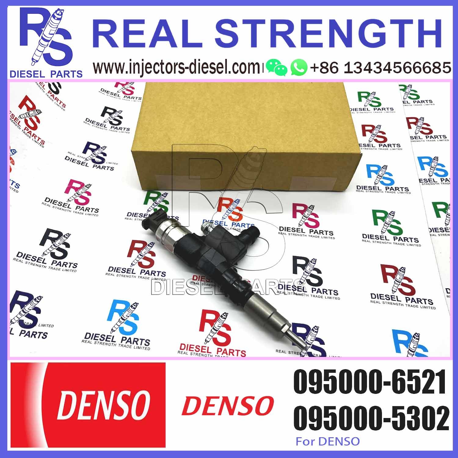 Common Rail Injector Nozzle Diesel Fuel injector 23670-79026 095000-6520 23670-E0090 095000-6521 for Toyota DYNA HINO TR