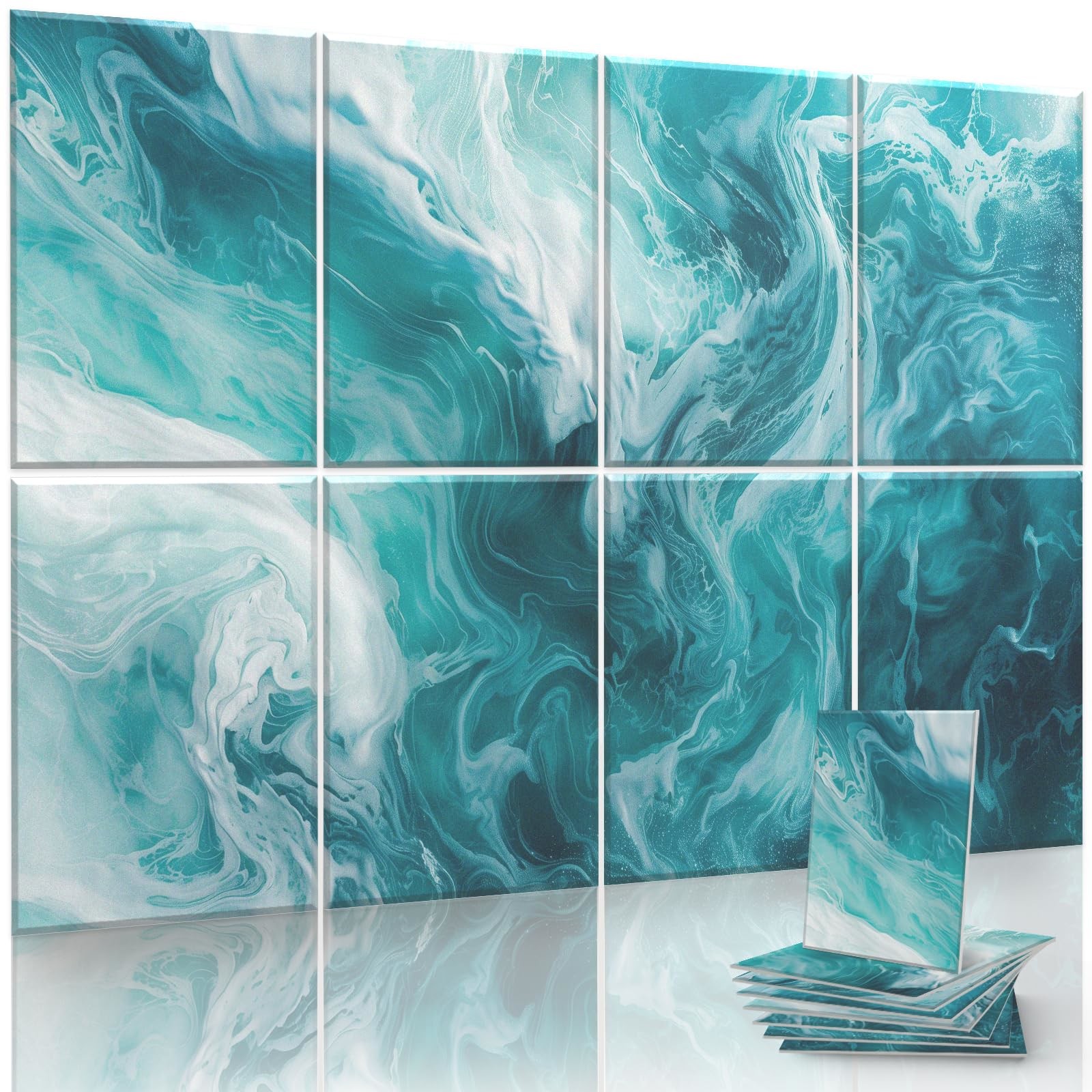 Polyester Sound Absorbing Board Print World Map