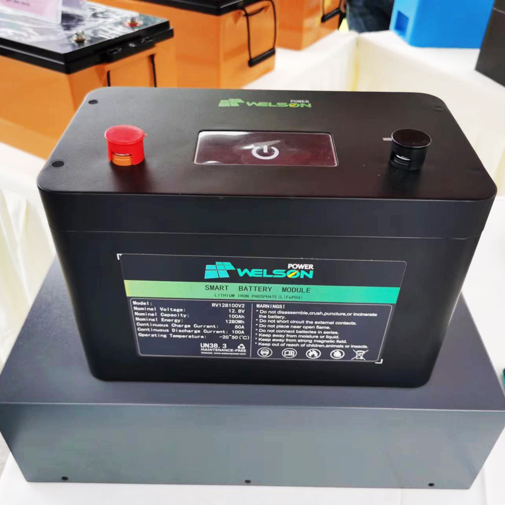 Portable RV Lifepo4 Battery Cycle Life Long 24V Li Ion Battery Solar Golf Cart Ul Listed