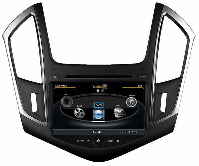 Ouchuangbo 8 inch HD screen audio video DVD Chevrolet Cruze 2013 S100 suport BT iPod usb