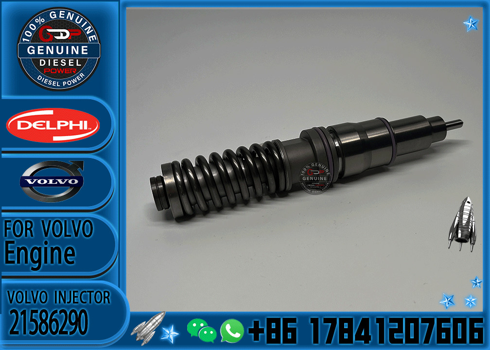 Diesel Engine Fuel System Electronical Injector Unit OEM BEBE4C14001 21586290 For Truck