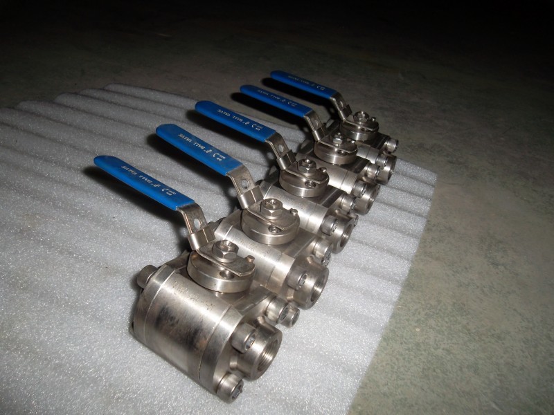 F304L Anti Static Blowout Proof Forging Type Ball Valve