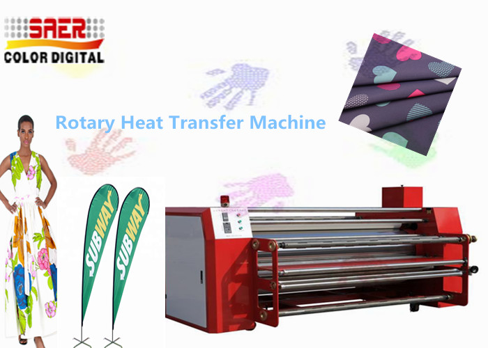 Roll Calander Sublimation Banner Printing Machine Automatic CE Certification