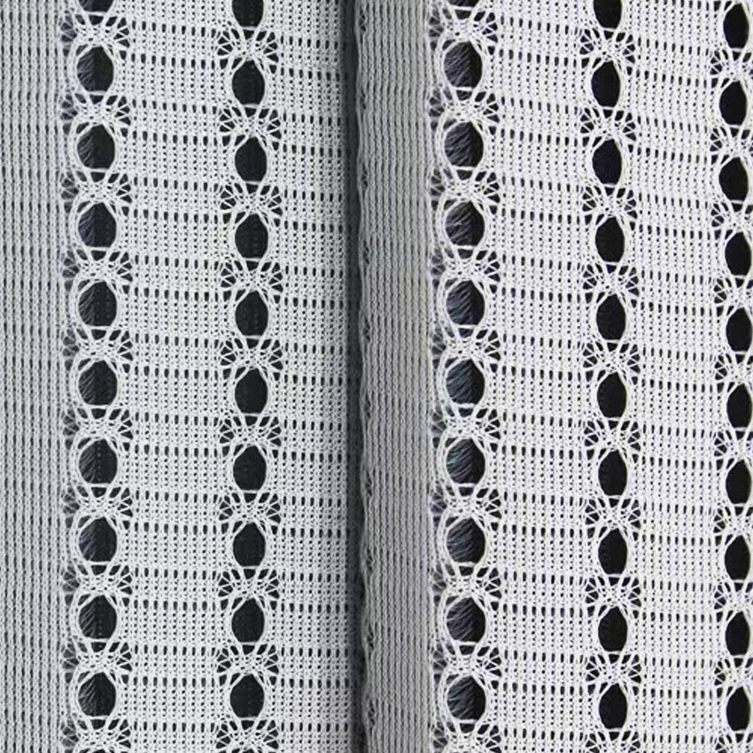 320gsm 75D Spacer Mesh Fabric Lightweight Polyester Mesh Fabric For Sportswear