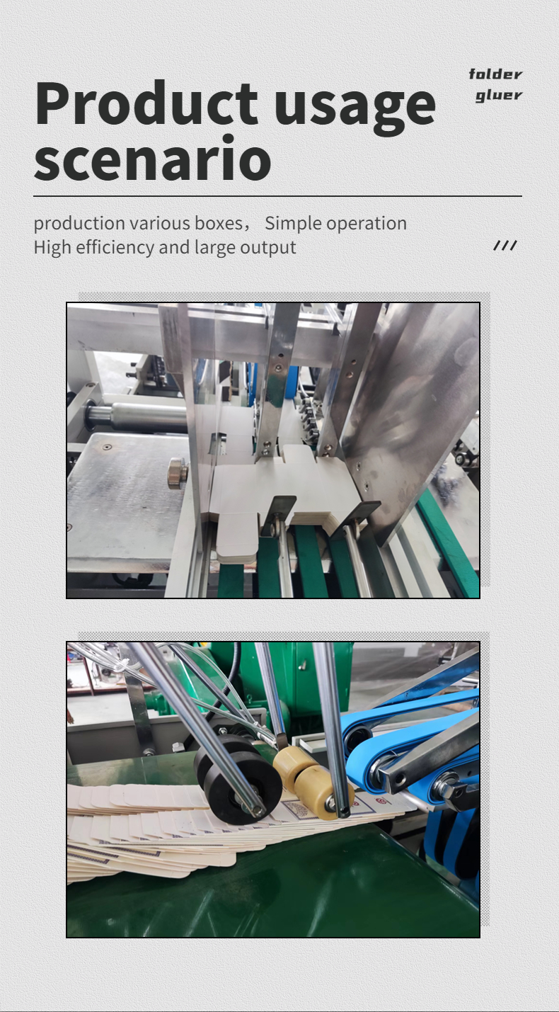 3ACQ-580D Folding and Gluing Machine Box Folding Machine for Packaging Material Wood