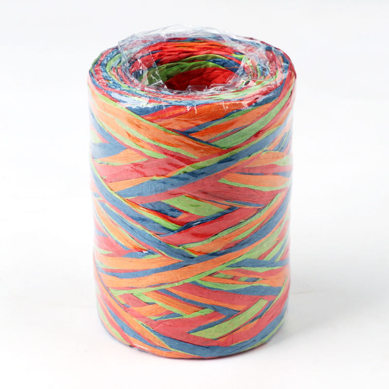 Craft Paper Rope Diy Raffia 100m Christmas Braided Paper Rope