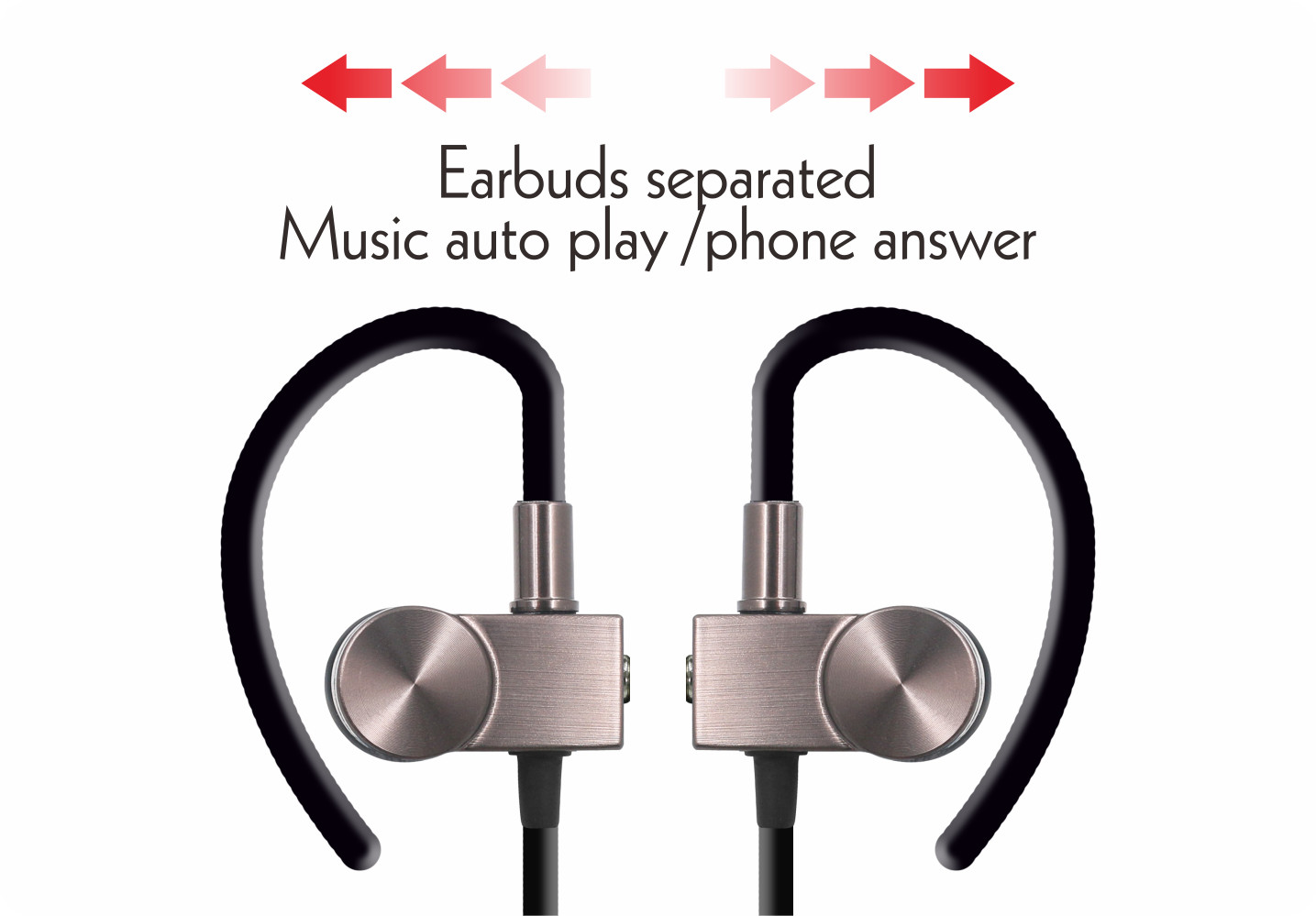 Wireless V4.2 104dB Magnetic Sport Bluetooth Earphones