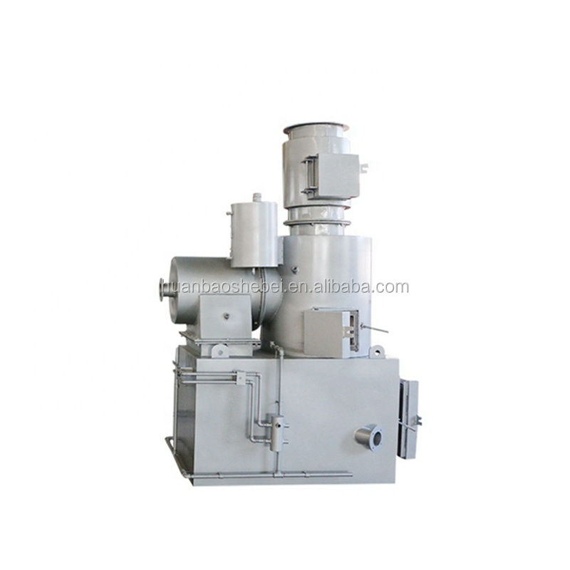 Multi-Type Solid Waste Recycling Incinerator with Carbon Steel Material and Chimney
