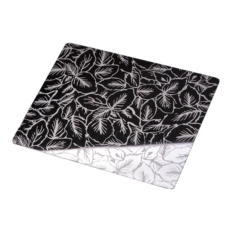 316 Decorative Etched Stainless Steel Sheet Elevator Cladding Plate