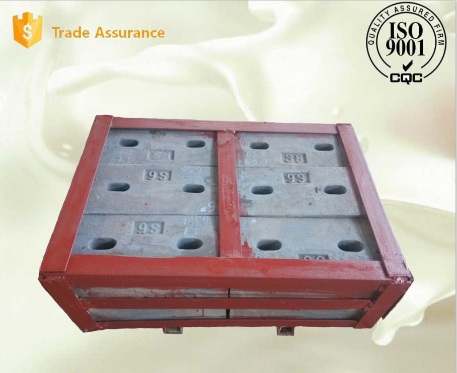 Cone / Concaves Crusher Wear Parts Ball Mill Liners HRc50 Hardness