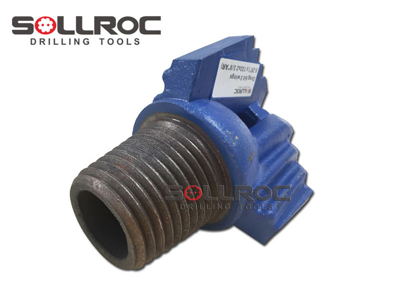 Step Drag Drill Bits Chevron Drag Bits With Tungsten Carbides