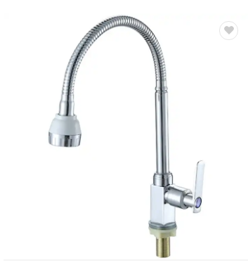 Modern Silver Black 304 Brass Flexible Pull Out Down Kitchen Mixer Tap Sink Faucet