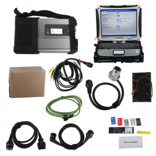 Multi Language Engine Diagnostic Tool With SSD Plus Panasonic CF19 I5 4GB Laptop Software