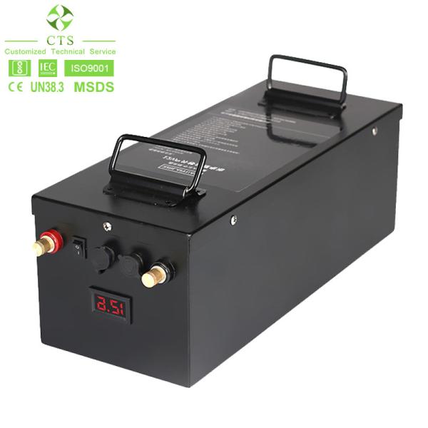 CTS Lithium Lifepo4 Battery Pack 12v 24v 48v 100ah 200ah 300ah electric boat
