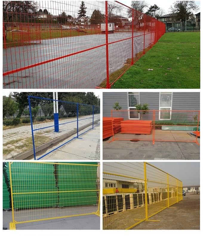 Corrosion Resistent 1800x3000mm Temporary Site Fencing For Backyard
