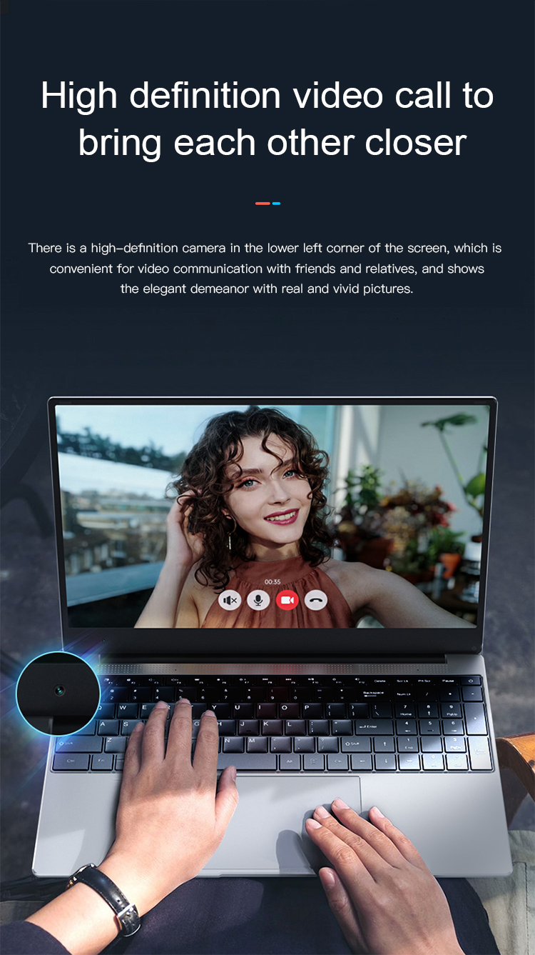 15.6Inch Ultra Thin Laptop Computer