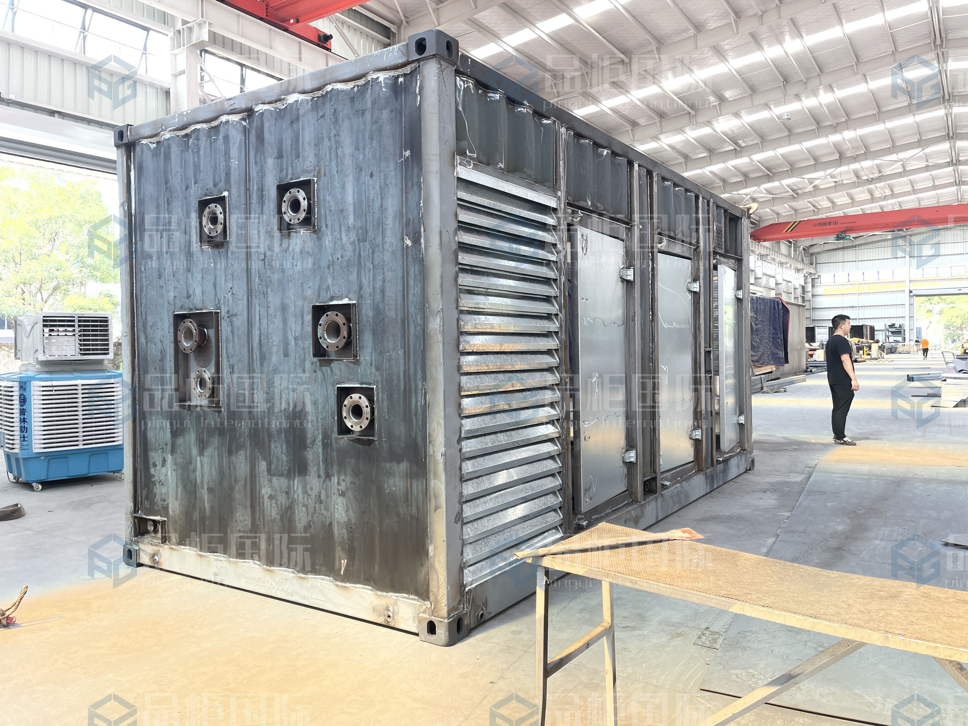 20ft Environment-Friendly Shipping Container Special Equipment Battery Storage Box Luxary Style Prefab Houses Product