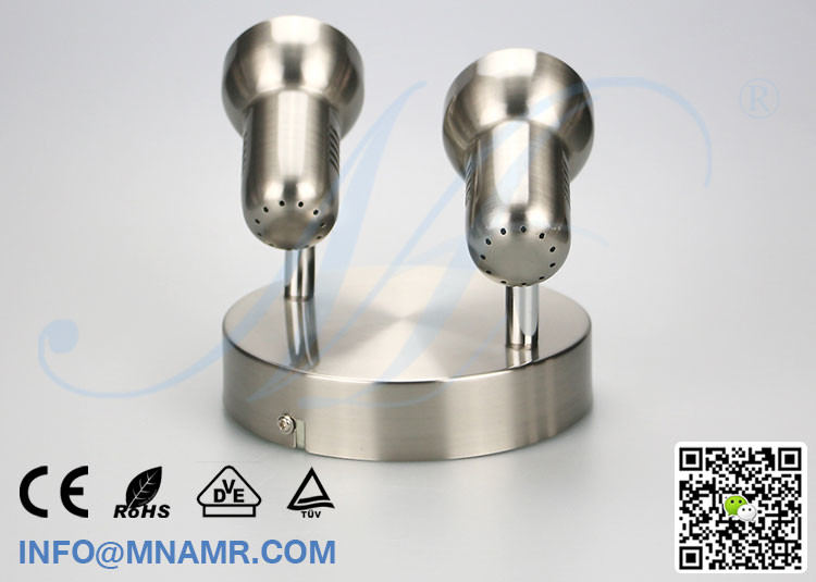 Good Price 2 Head LED Wall Light Fixture Wall Lamp Fixture with Replaceable 2x5W LED Spotlight E14 G4 G9 MR16 GU5.3 GU10
