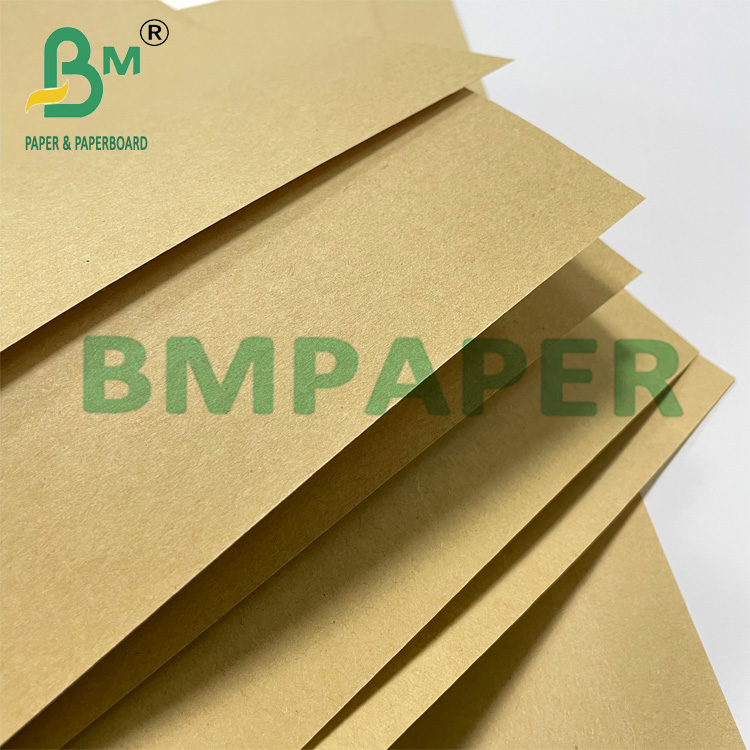 50gsm 60gsm Stiffness Brown Envelope Kraft Paper With Pure Wood Pulp