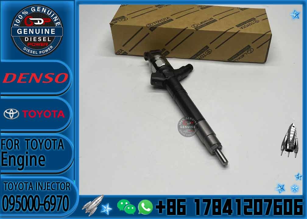 Diesel Fuel Engine Injector 095000-6680 23670-0R050 095000-6970 23670-09190 Avensis 2.2 D 2AD-FTV Truck Engine Parts