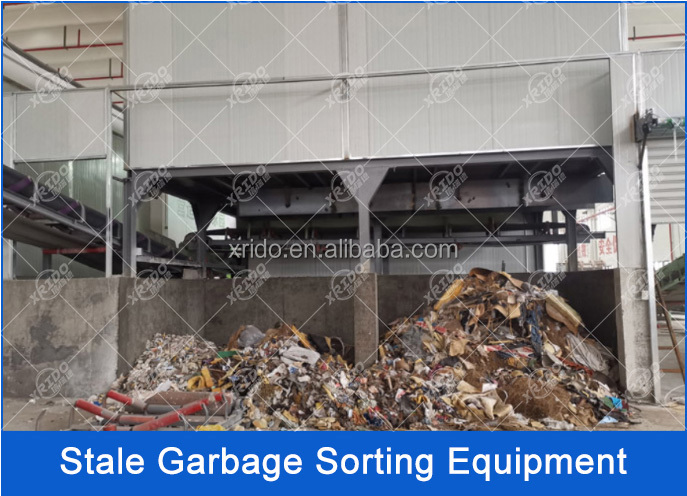 100T/D 200T/D 400T/D Sorting Robotic Arm Garbage Sorting Machine