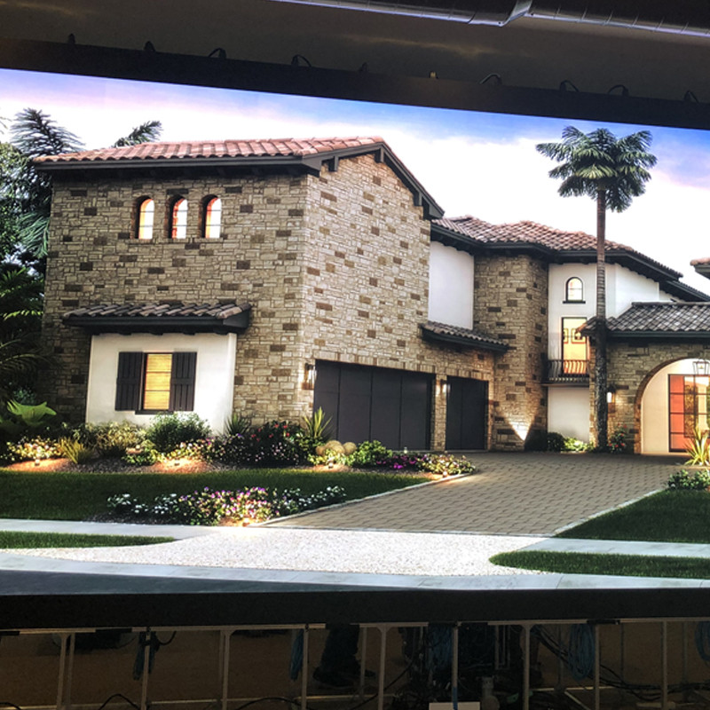 SDK Function Front Maintenance Indoor LED Screen Panels P1.56 P1. 875 With 4K Resolution Display