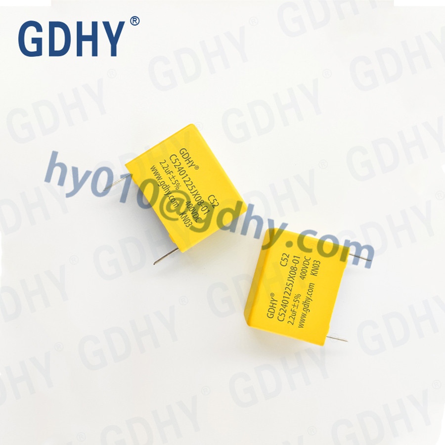Three Phase Inverter DC Link Film Capacitors 2.2uf 400v For Automotive Industry
