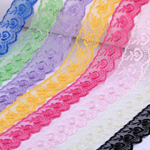 Professional Manufacturers Wholesale lace gift ribbon 1.5 cm 3 cm 5 cm ribbon