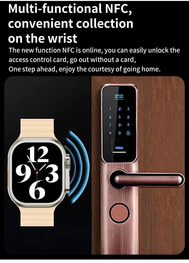 OEM ODM 1.95 Inch TFT Android Smart Watches Ultra Saved For Women
