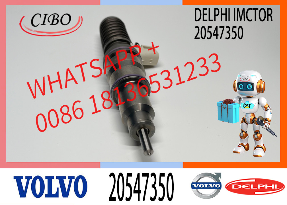 Diesel Injection System Parts Diesel Fuel Injector 3883426 20547350 20547351 20555521 Diesel Injector For VOL-VO