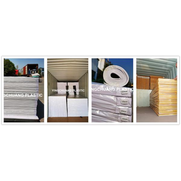 YINGCHUANG PVC 5-18mm Expanded Foam Board For Cabinets