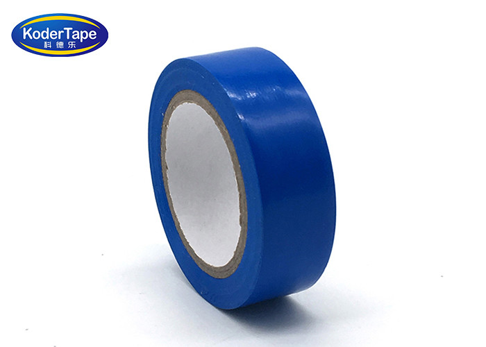 Colored PVC Insulation Electrical Tape Flexibility With Strong Retract Ability
