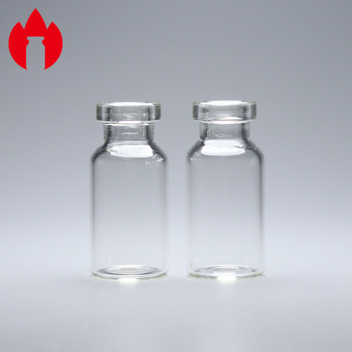 3ml Clear Pharmaceutical Antiviral Vaccine Glass Bottle Vial With Flip Off Cap