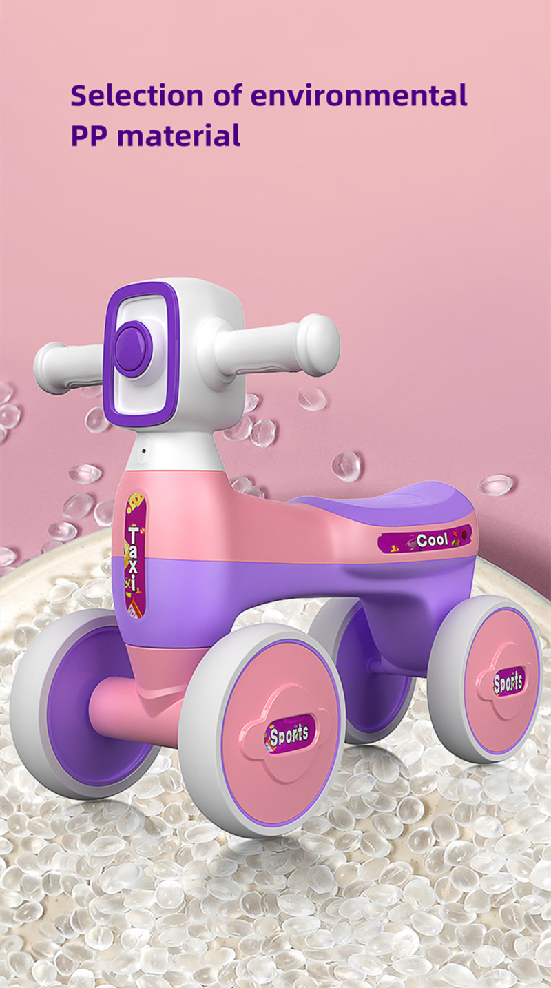 Unisex Cute Baby Ride On Balance Bike Car for Toddlers Carton Size 54*24*30cm