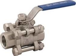 Stainless Steel ASTM A312 TP316L Steal Floating Ball Valve 3" 150# Low Press Class