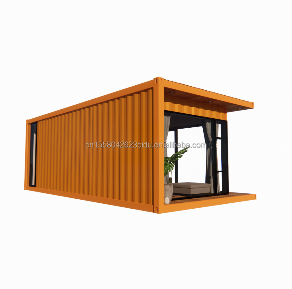 Outdoor 40ft or 20ft Modern Design Expandable Container Home Prefab Residential Prefabricated Tiny House for Living Steel Material